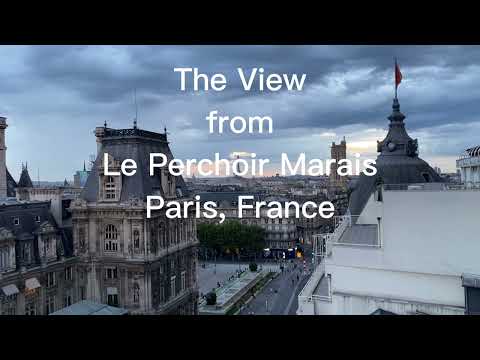 Le Perchoir Marais - Best Rooftop Bar View in Paris, France