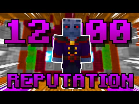 The FASTEST Way To Get Reputation | Hypixel Skyblock