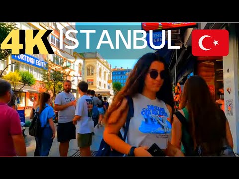 Walking in Istanbul, Turkey 🇹🇷: Kadiköy District (Asian Side), Part 3, 4K, summer