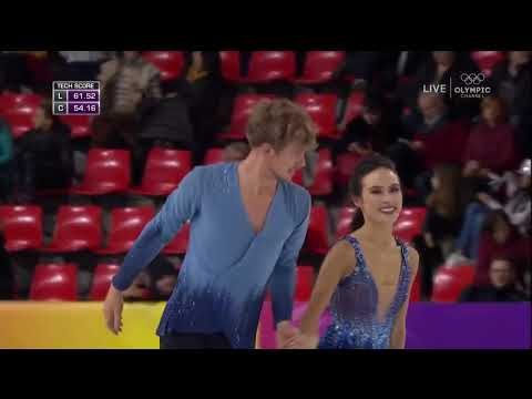 Madison Chock and Evan Bates - Internationaux de France 2017. FD.