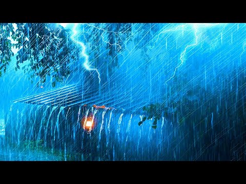 Super Heavy Rain To Sleep Immediately - Rain Sounds For Relaxing Your Mind And Sleep Tonight - Relax