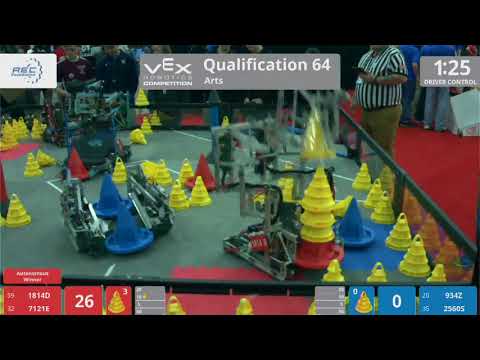 2018 VRC Arts Q64 - 1814D 7121E vs 934Z 2560S - 106 to 54