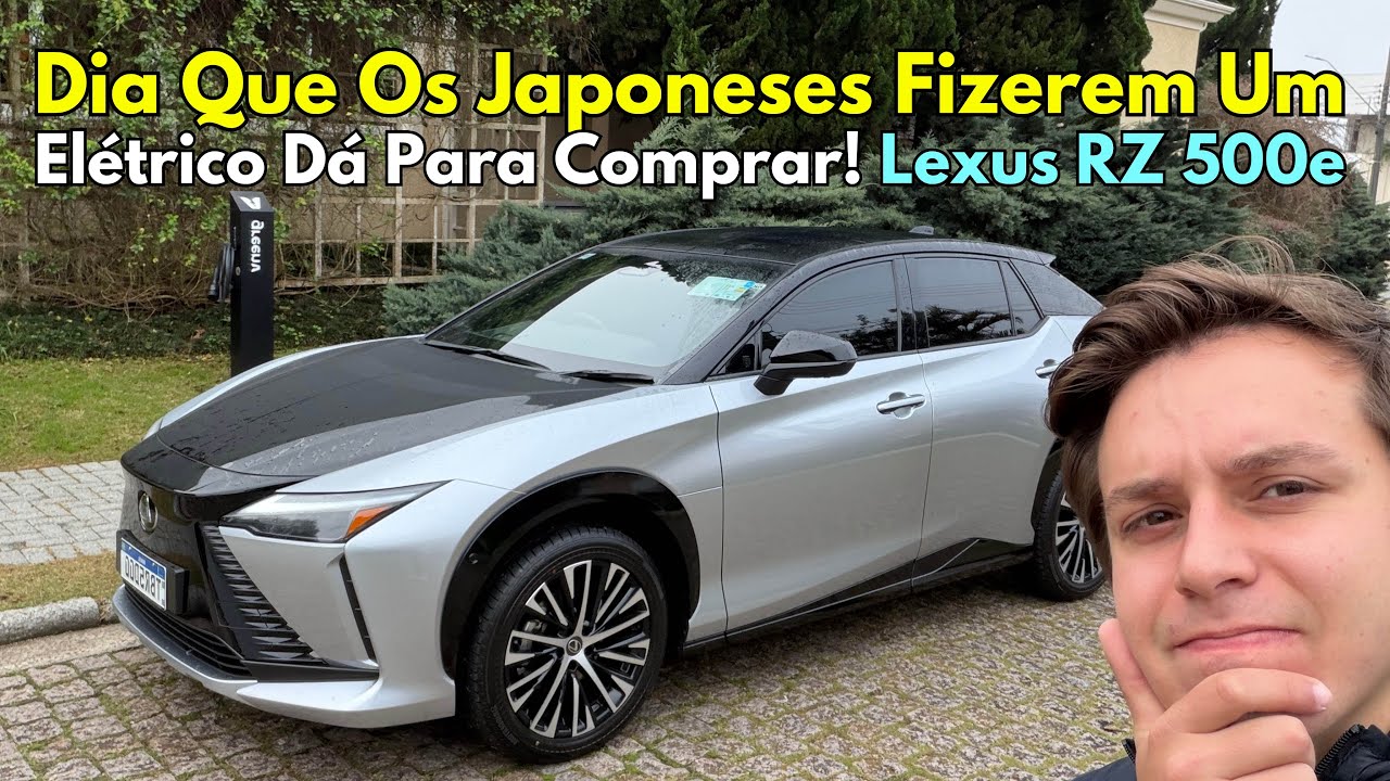 “ O Dia que os Japoneses Fizerem um Elétrico… dá para Comprar!” Lexus RZ500e 100% Elétrico
