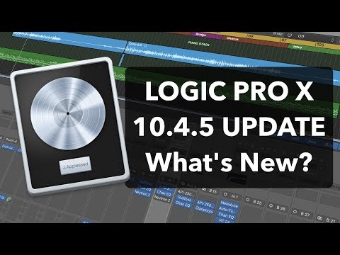 LOGIC PRO X 10.4.5 UPDATE - What's New? Overview of New Features!