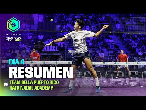 Highlights Team Bella Puerto Rico vs Rafa Nadal Academy masculino | Hexagon Cup 2025