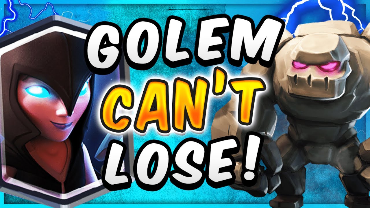 SirTagCR: The ONLY GOLEM DECK that Works RIGHT NOW! — Clash Royale -  RoyaleAPI