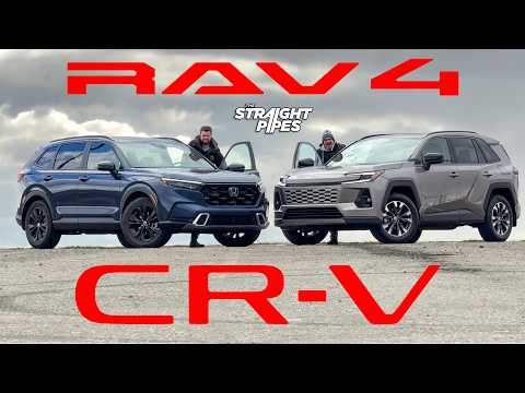 ALL NEW!! 2026 Toyota RAV4 vs Honda CR-V Review