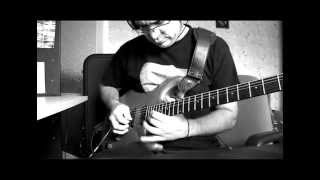 Steve Lukather: Can&#39;t Look Back guitar solo COVER