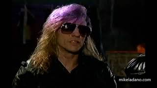 HELIX on the set of &quot;THE STORM&quot; (1990 MuchMusic)