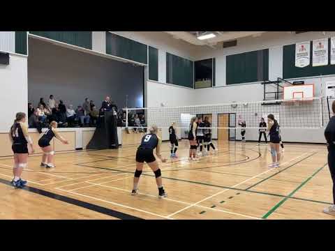 Rosthern Tourney U14W 3rd vs 4th finals WVC vs Toppers Wallace
