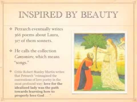 image-How does Petrarch describe Laura?