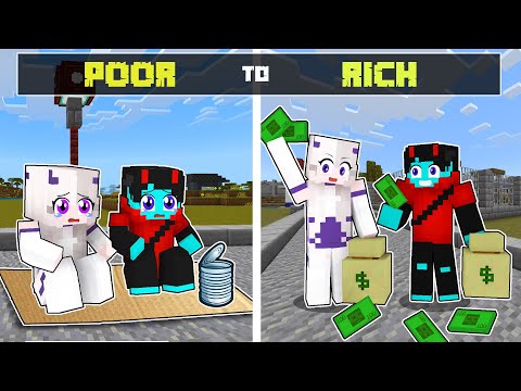 From Poor to Rich: The Ultimate Minecraft Success Story!