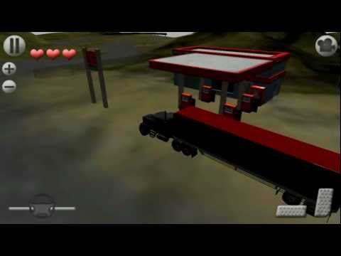 3D Truck Parking Video
