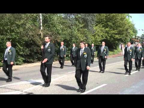 Schützenfest Ratingen   Lintorf   Umzug 21 08  2011 der  St Seb Schützenbruderschaft Lintorf