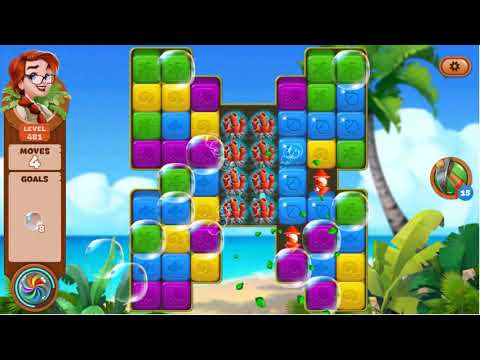Lost Island Blast Adventure Level 481 - No Boosters