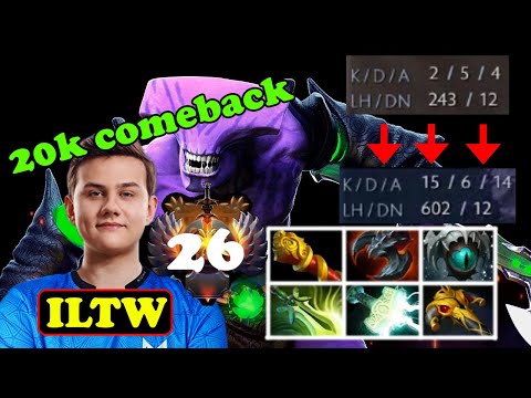 ILTW CRAZY 20K COMEBACK ZERO TO HERO CARRY FACELESS VOID BASH LORD | DOTA2ORBS
