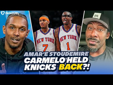 Amar'e Stoudemire on Carmelo Anthony Held Knicks BACK! Being Apart of LINSANITY w/ Jeremy Lin