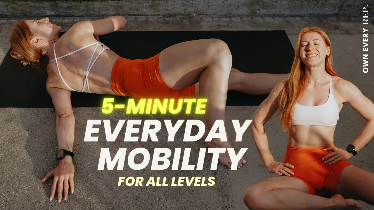 5 Min. Daily Mobility | For All Levels, No Talking | DAY6 #OER BASE