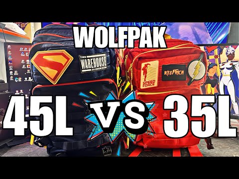35L vs 45L Wolfpak Backpack Comparison