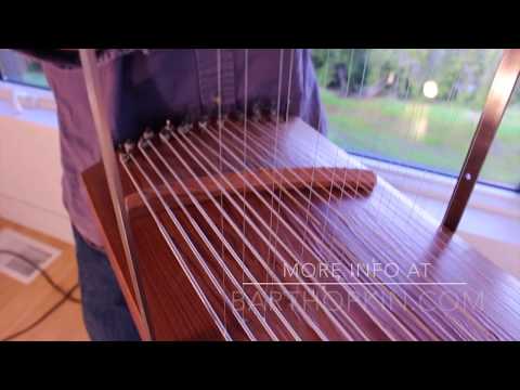 Stroked Zither, a musical instrument by Bart Hopkin