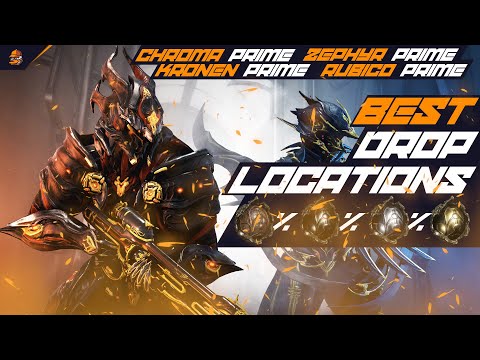 Where to get Chroma Prime Relics - Zephyr Prime Relics - Rubico Prime Relics - Kronen Prime Relics