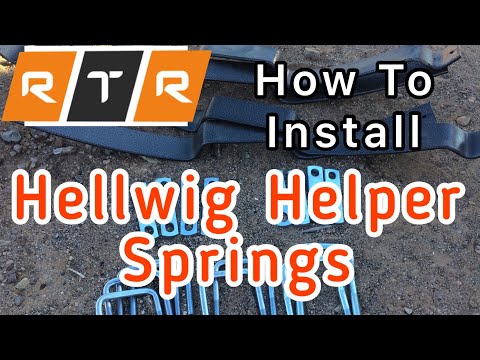 How To Install Hellwig Pro Series Helper Springs! (2015-2020 Ford F-150)