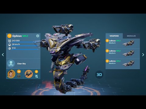 BEYOND GODLIKE WITH NEW OPHION ROBOT! ROOK'S WEAKNESS! (War Robots)