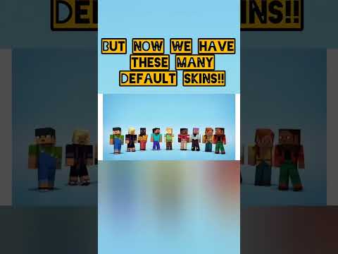 CannyMann - Now we have more Default skins! #minecraft #shorts