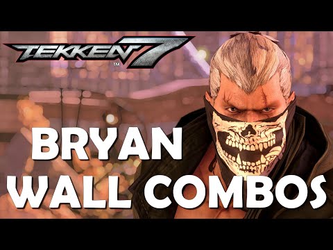 Tekken 7 Season 3 - Bryan wall combos (w/ balcony, wall and floor breaks)
