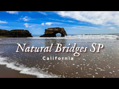 Natural Bridges, California | Coastal Arch & Beach Views at Sunset
