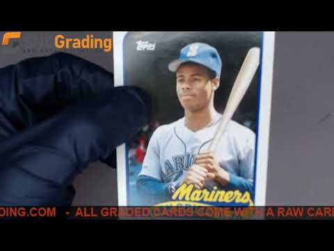 SNC Grading:1989 TOPPS TRADED TIFFANY KEN GRIFFEY JR. #41T ROOKIE REVIEW(1637703097396)