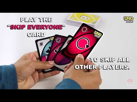 Mattel UNO žaidimas su dvipusėmis kortomis, GDR44