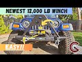 Jeep LJ Episode 9: Best WINCH for the money?! Novawinch Stinger 12k Winch INSTALL