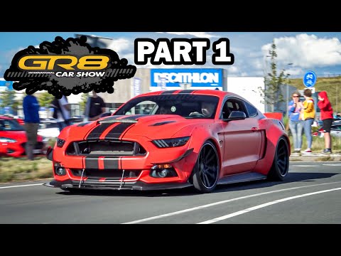 Modified Cars Leaving a Car Show (GR8 Summer Jam) - [PART 1]