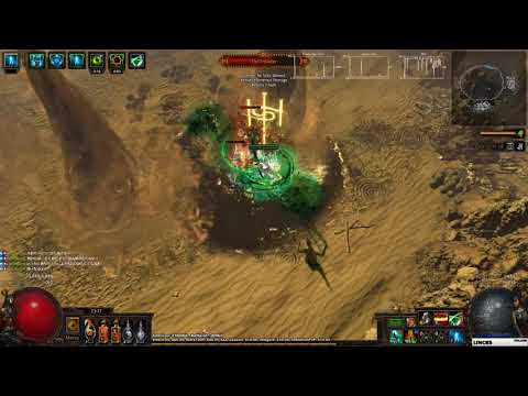 Path of Exile 3.1 | T2 The Enslaver Elder Guardians "Desert of Dementia" Map and Boss HC