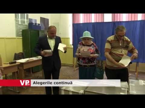 Alegerile continuă