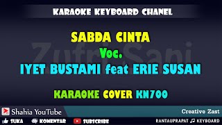 Download lagu SABDA CINTA IYET BUSTAMI FEAT ERIE SUZAN KARAOKE COVER KN7000 mp3