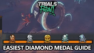 Trials Rising - Easiest Diamond Medal in the Game - Oh no, too Shiny! Achievement/Trophy Guide