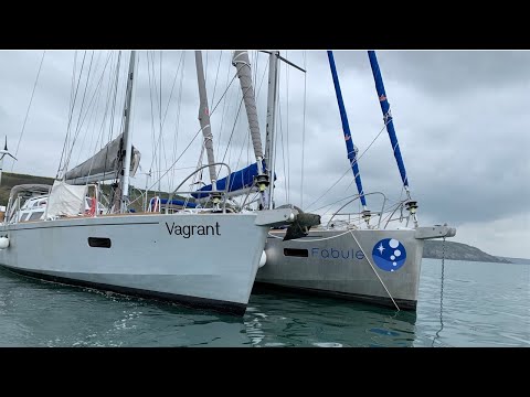 Boreal sailboats meet up in Dale for mattress delivery