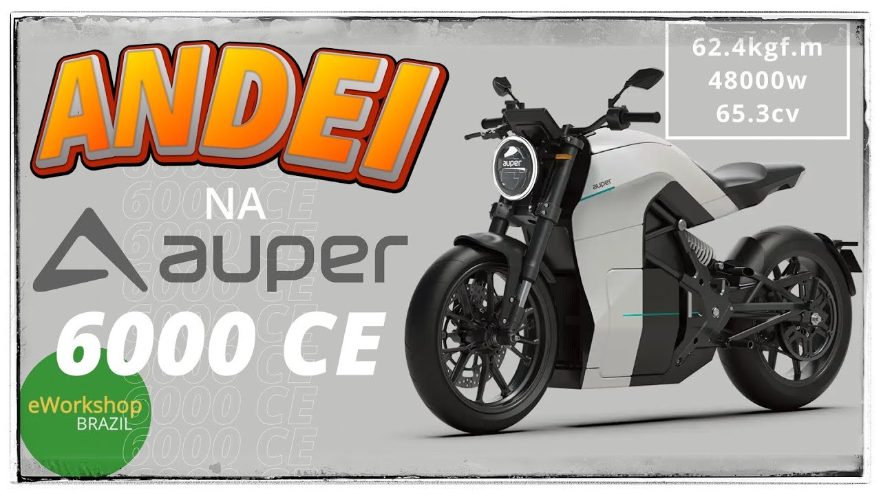 #Auper 600 CE #Motorcycle #Electric strongest in Brazil
