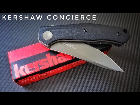 Kershaw Concierge Unboxing -- Value Sinkevich Design!