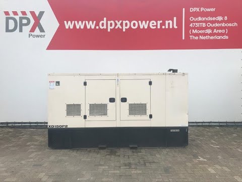 DPX Power: Loadtest FG Wilson XD150P2 - 165 kVA Generator set - DPX-11894