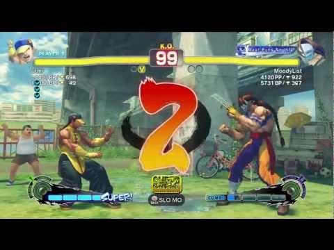 FU★K YUN (Yun) vs Moodylist (Vega) AE2012 Ranked Match *HD*