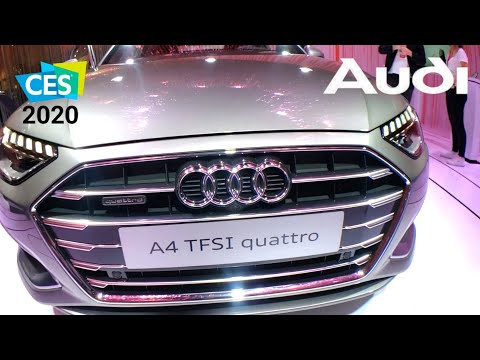 Audi A4 Quattro showcase in CES 2020 | Inside-Out
