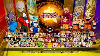 DB FighterZ - Team Beerus vs Team Goku