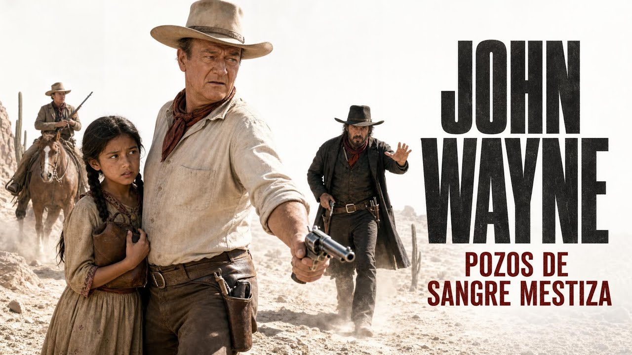Sangre mestiza, oro bajo estrellas! | John Wayne | Pozos de Sangre Mestiza | Pelicula Completa