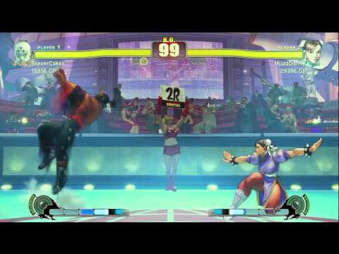 SFIV: Stevercakes (El Fuerte) vs MaudDib777 (Chun Li)