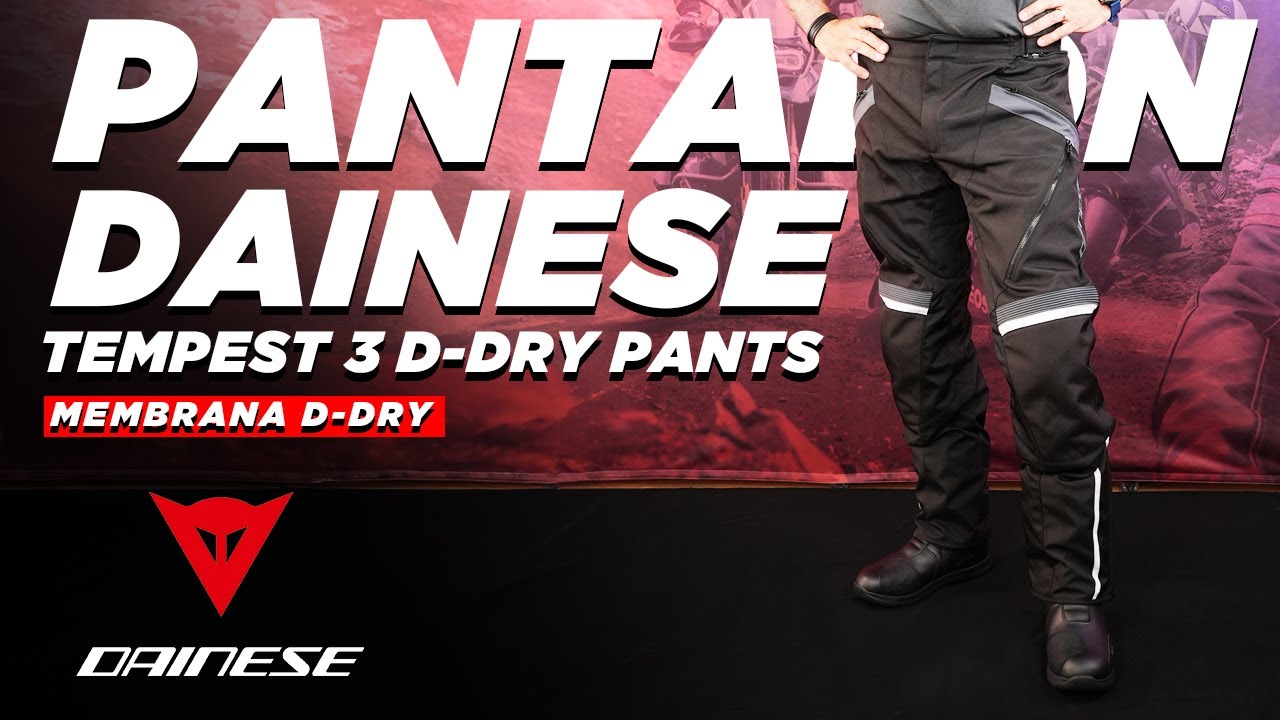 Dainese Tempest 3 D-Dry Pants