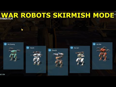 Ao Guang, Hawk, Orochi, Ao Jun and Ao Qin Skirmish Mode. War Robots