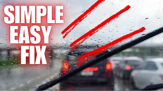 How To STOP Irritating Windshield Wiper Noise Forever | SIMPLE EASY FIX